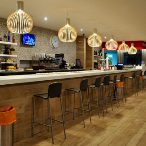 Barra de la cafetería